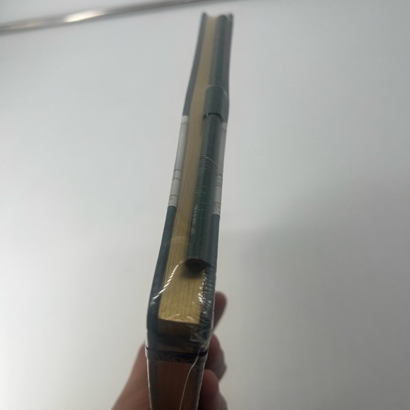 Harry Potter wizarding work slithering green notebook journal with pencil new - Picture 10 of 11